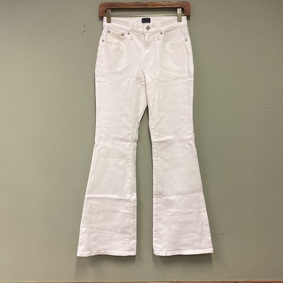 J.Crew Petite Full Length Flare Jean
Signature Stretch White BO931 - Picture 4 of 6